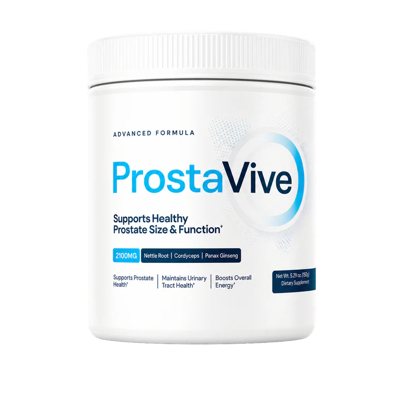 ProstaVive prostate health support powder tub